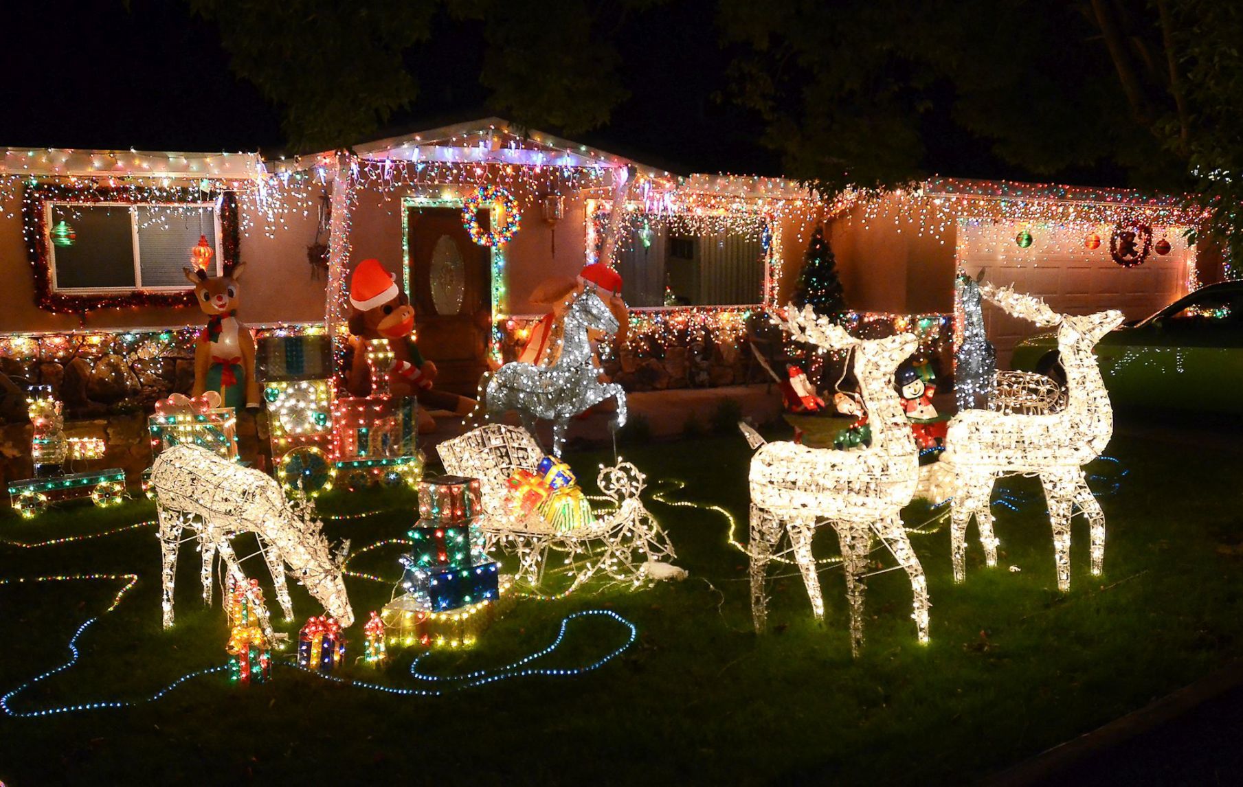 Napa Christmas lights